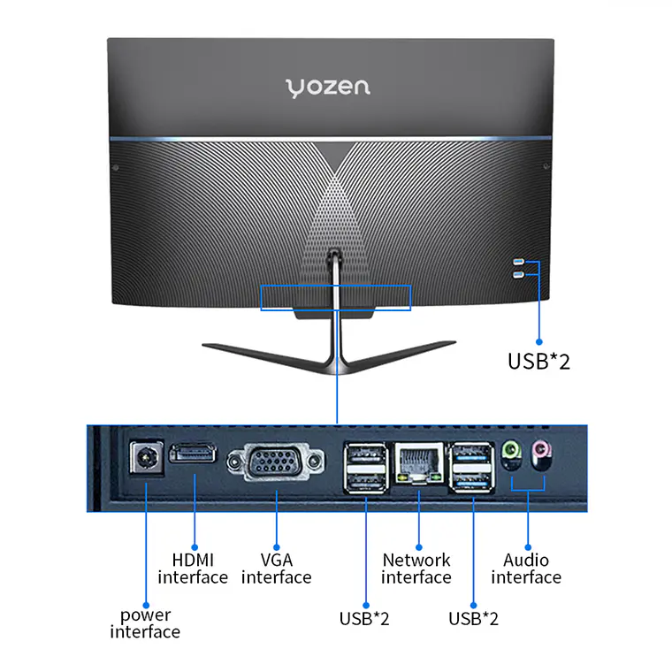 All In One 23,8'' Intel Core I5-3470 16GB 256GB SSD Modelo A 14
