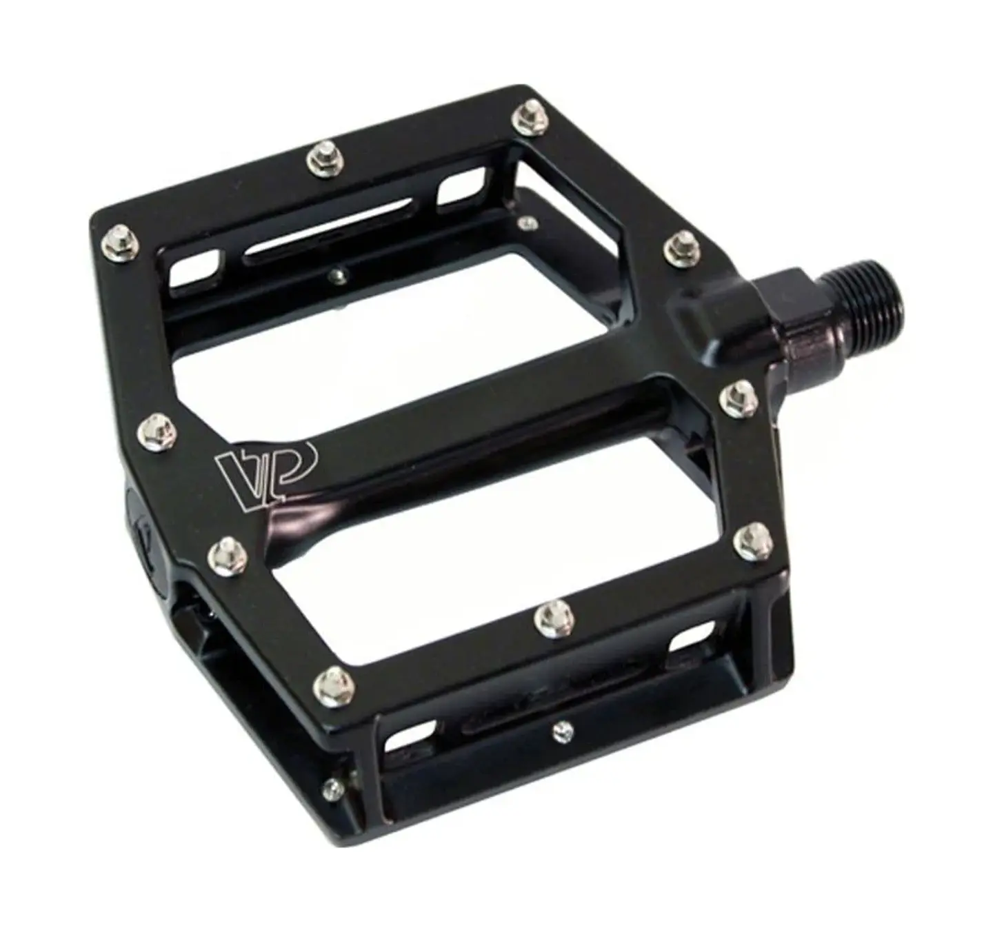 Pedal VP 503 Aluminio Negro Plataforma Eje sellado  1