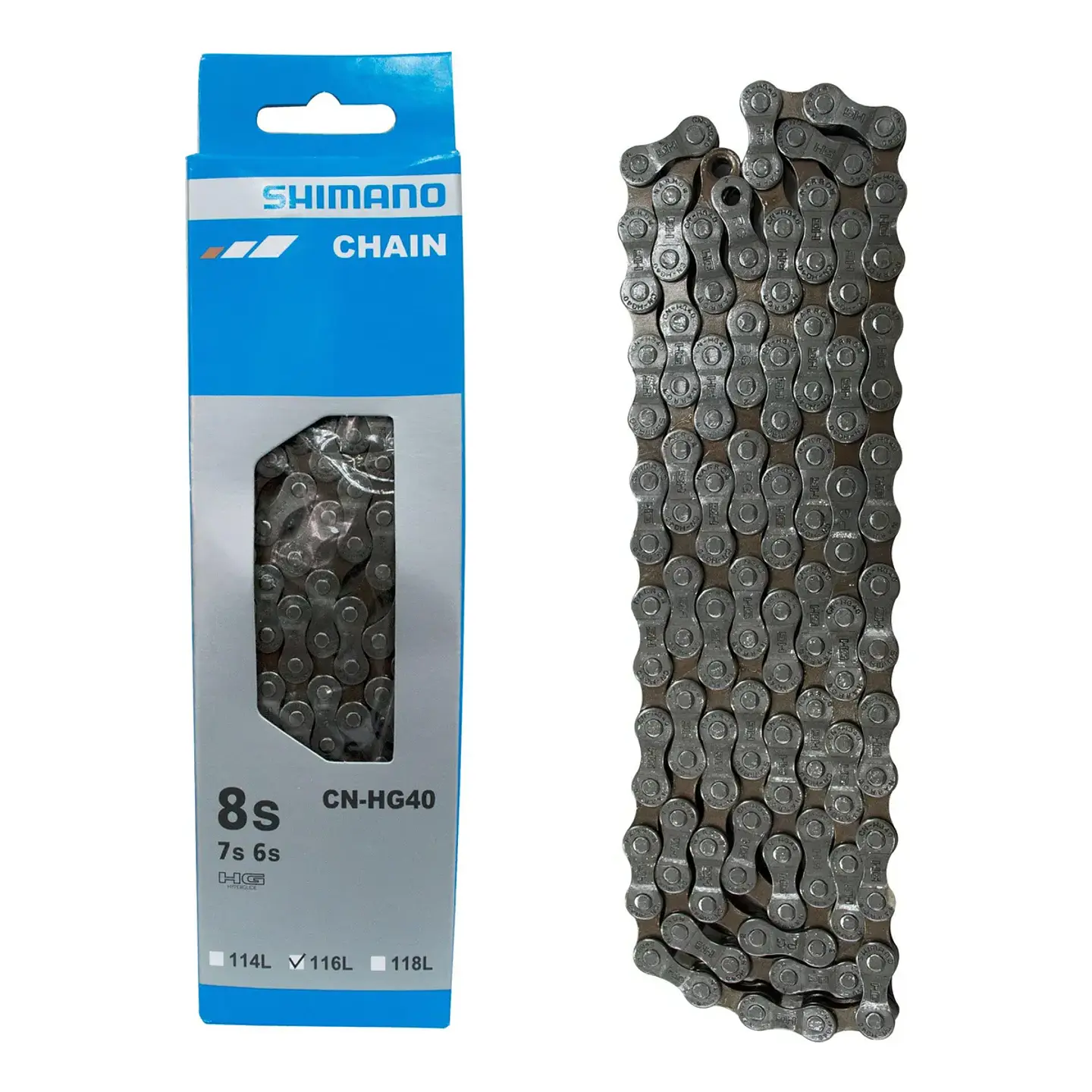 Cadena Shimano 8v HG-40 1