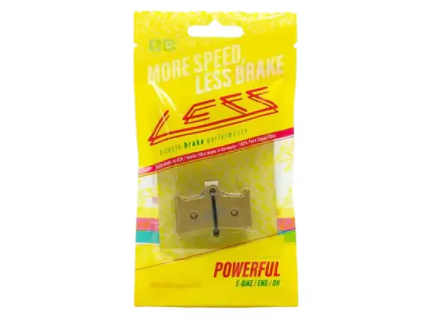 Pastilla de freno Less Brakes Hope V4 Powerfull 1