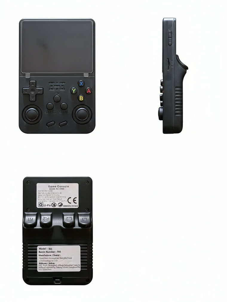 CONSOLA DE VIDEO JUEGOS R36S NEGRO 21.831 JUEGOS 1