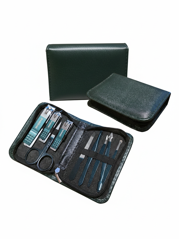 ESTUCHE SET DE MANICURE DE 9 PIEZAS YTTRIUM  1