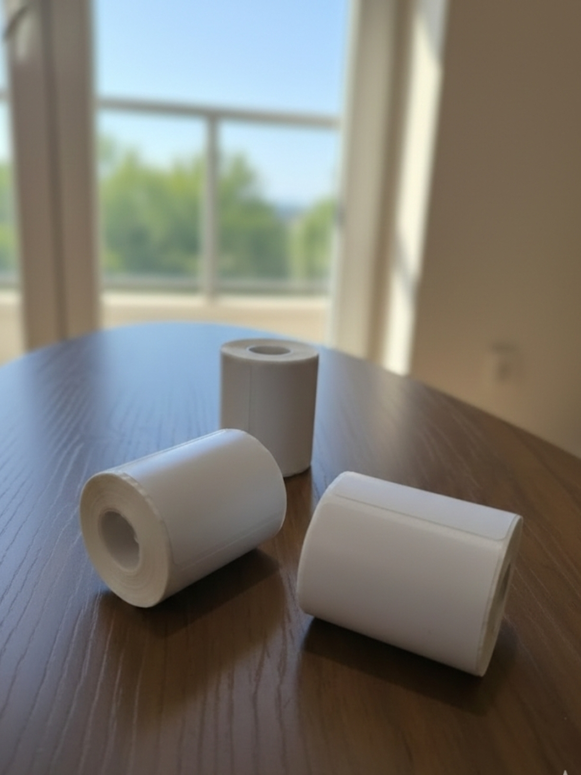 ROLLO X 5 UNIDADES 200 STICKER C/U IMPRESORA TERMICA 40X30  1