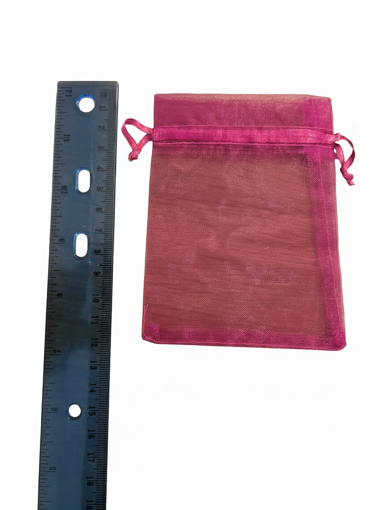 BOLSA DE EMPAQUE DE NYLON CIERRE CORDON 10x15 3