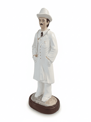 ESCULTURA CERAMICA DOCTOR JOSE GREGORIO HERNANDEZ 18X13X47 CM
