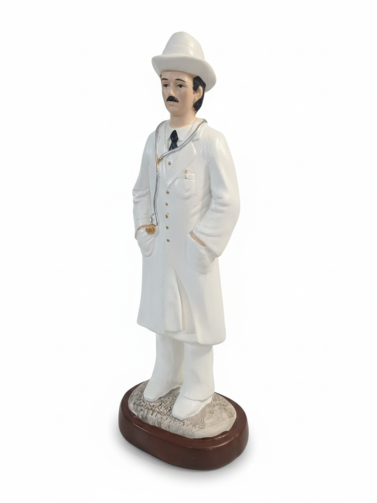ESCULTURA CERAMICA DOCTOR JOSE GREGORIO HERNANDEZ 18X13X47 CM 1
