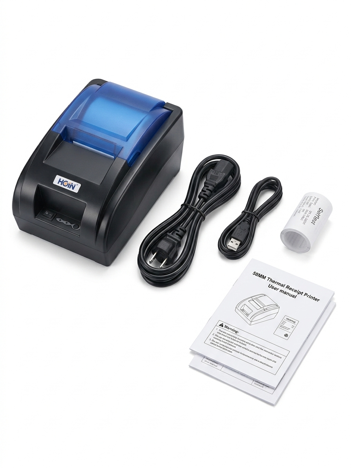 IMPRESORA TERMICA POS HOIN 58MM CON CAPACIDAD DE CAJON MONEDERO 2