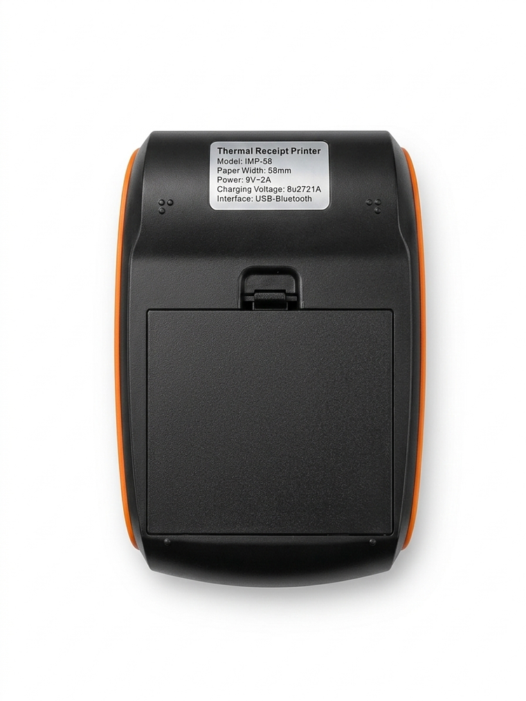 IMPRESORA TERMICA PORTATIL RECIBOS 58 MM COLORES RECARGABLE BT 4