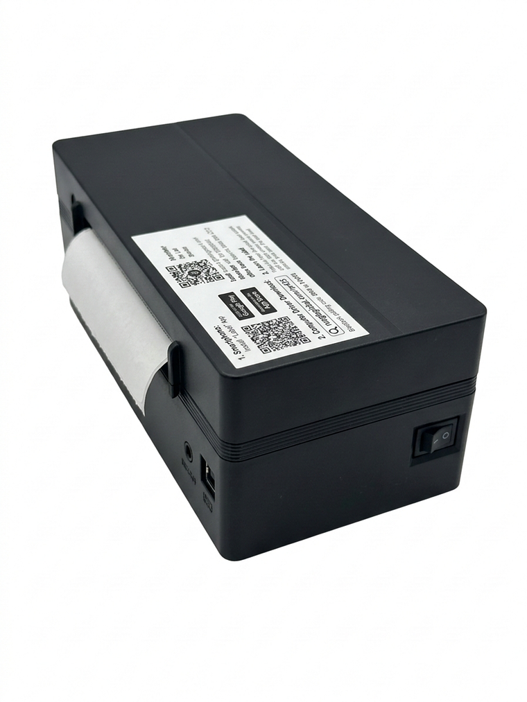 IMPRESORA DE ETIQUETAS TERMICA 4X6 RONGTA NEGRA 10X15 CMS BT 3