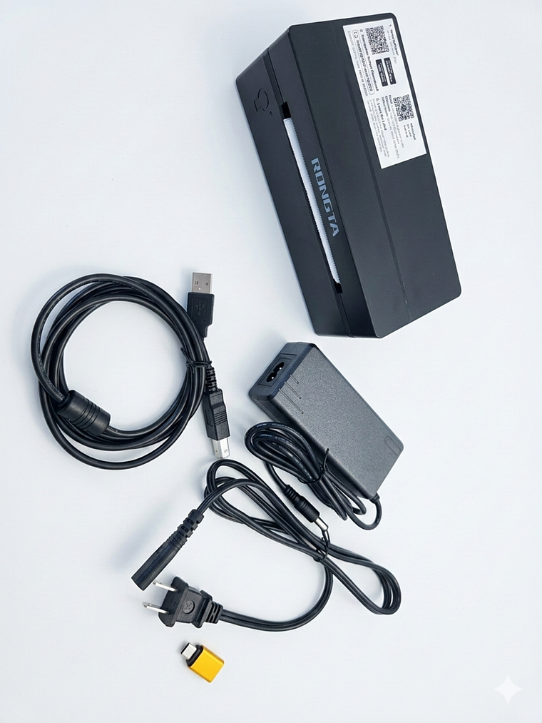 IMPRESORA DE ETIQUETAS TERMICA 4X6 RONGTA NEGRA 10X15 CMS BT 5