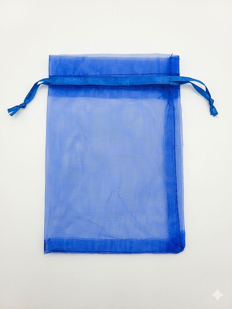 BOLSA DE EMPAQUE DE NYLON CIERRE CORDON 10x15 19