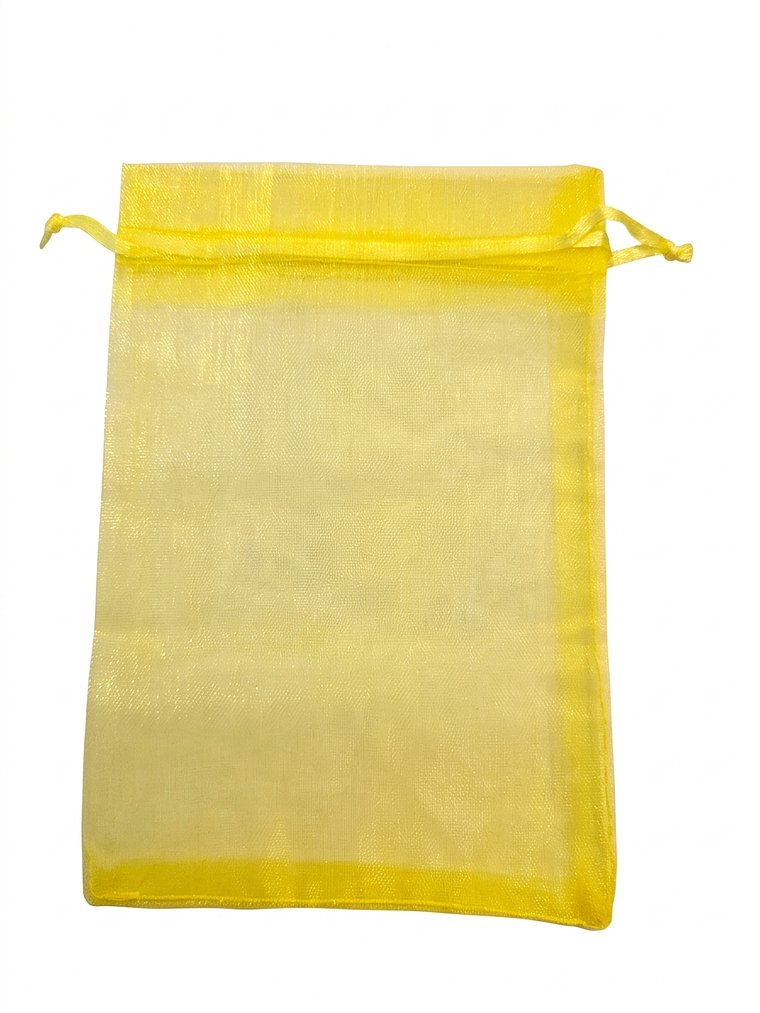 BOLSA DE EMPAQUE DE NYLON CIERRE CORDON 10x15 21