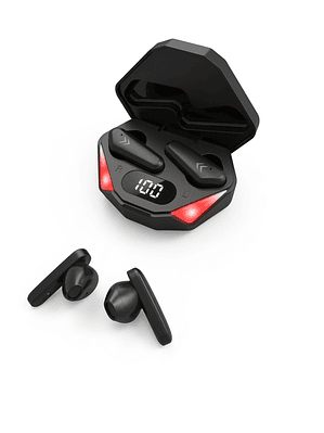AUDIFONOS GAMING PORTATILES RECARGABLES INHALAMBRICOS BT BLUETOOTH MED