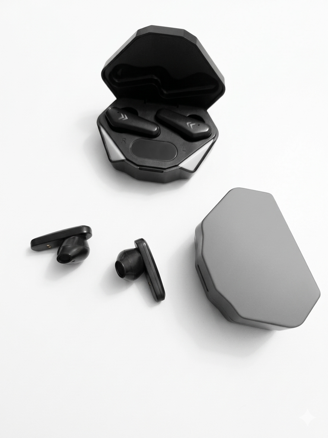 AUDIFONOS GAMING PORTATILES RECARGABLES INHALAMBRICOS BT BLUETOOTH MED 4