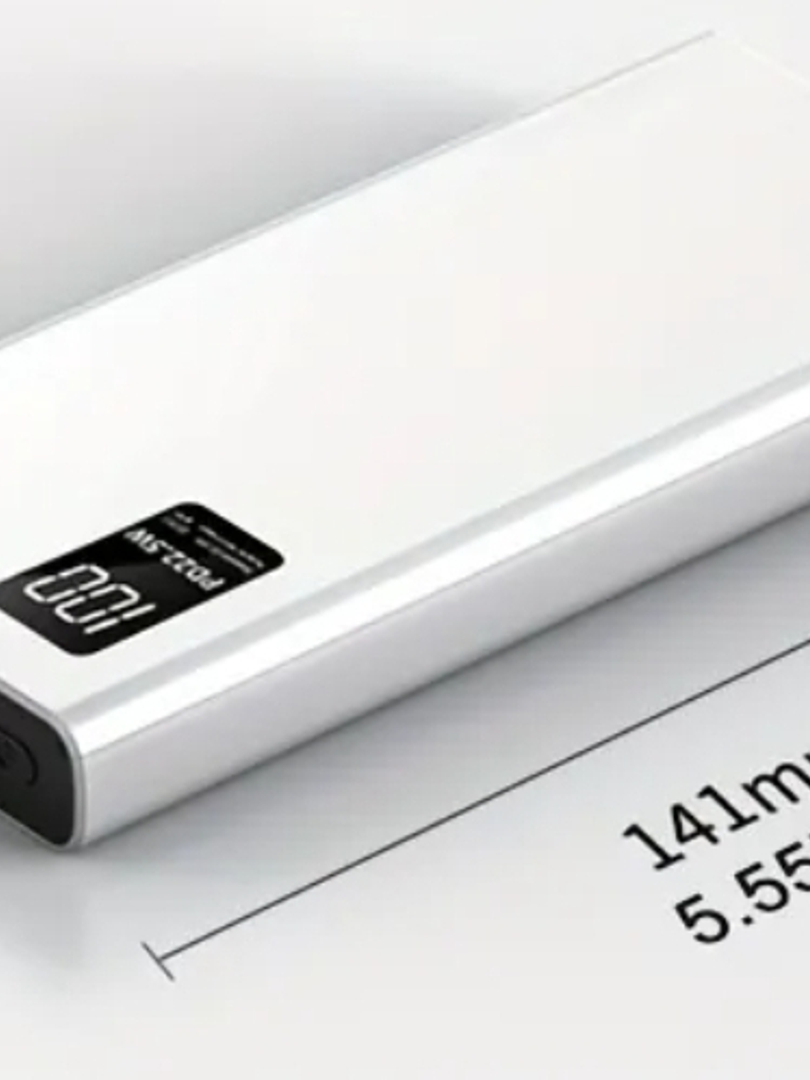 BATERIA PORTATIL 20.000 MAH NEGRA / BLANCA 1