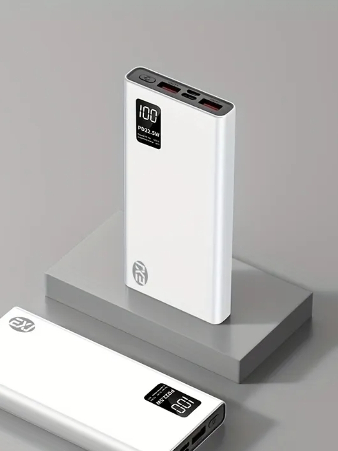 BATERIA PORTATIL 20.000 MAH NEGRA / BLANCA 3