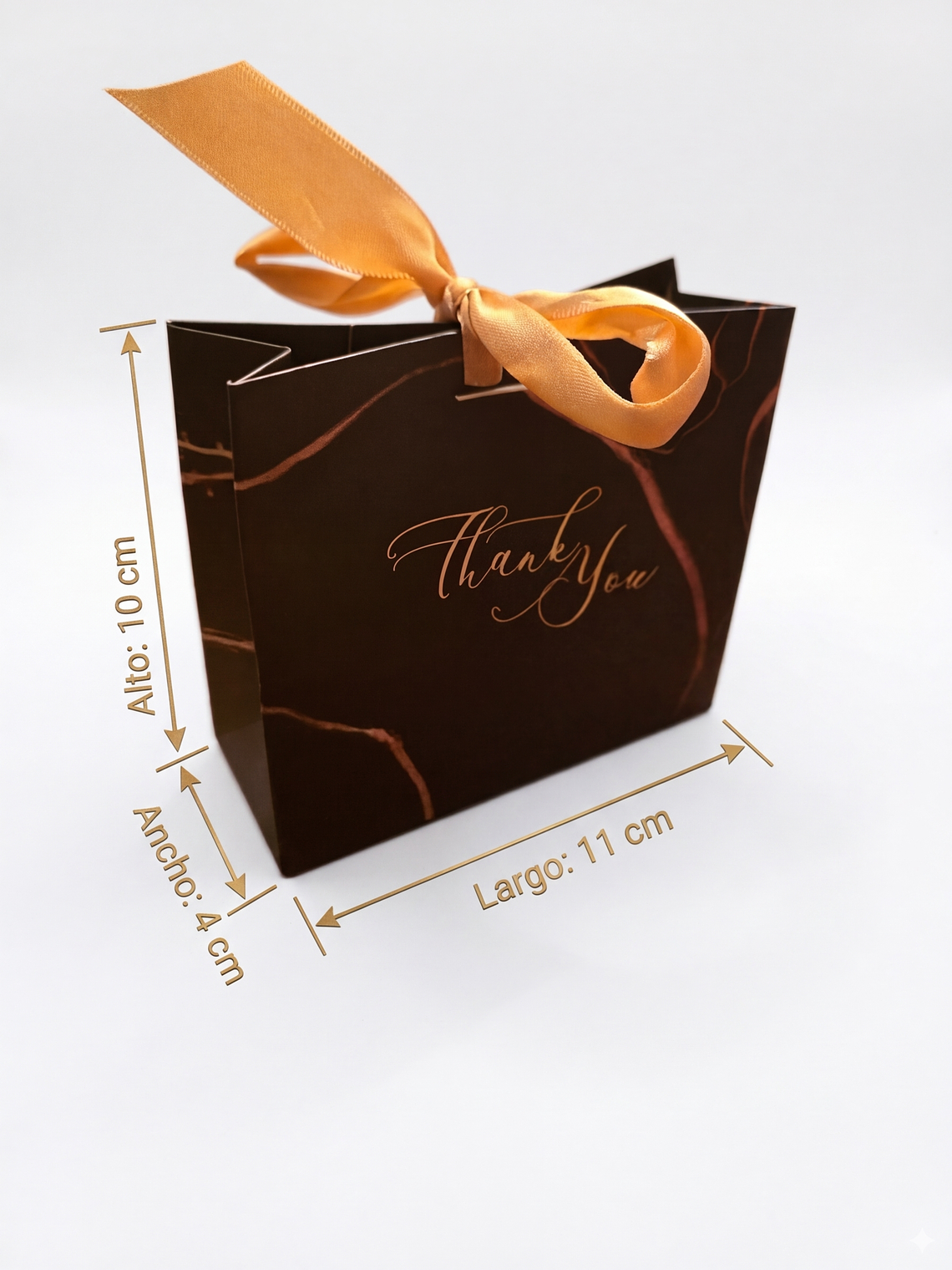 CAJA CARTON COLORES CON MOÑO SATIN 11X4X10 CMS 2