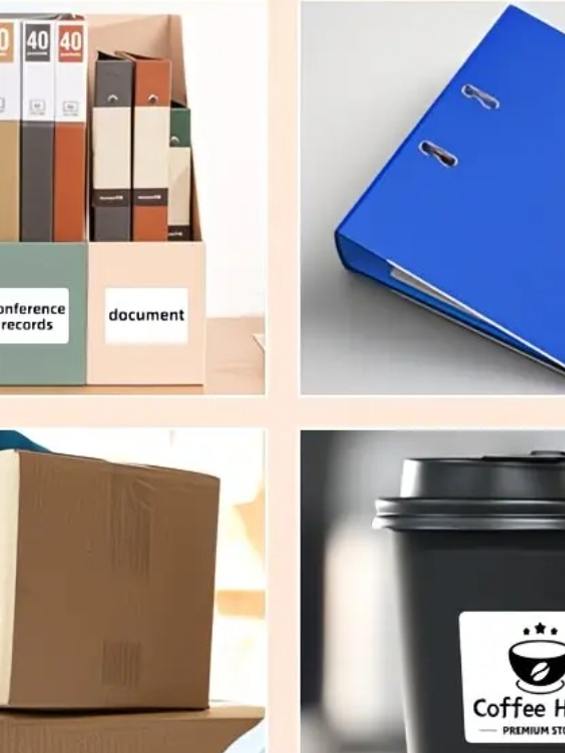 STICKER TERMICO BLANCO 50X50 MM ROLLO X 250 UNIDADES 3