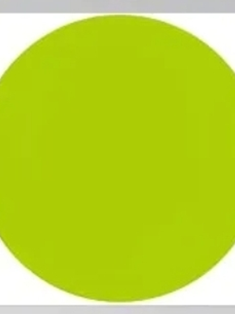 STIKCER TERMICO MATE COLORES REDONDO 3 CM ROLLO X 210 UND 11