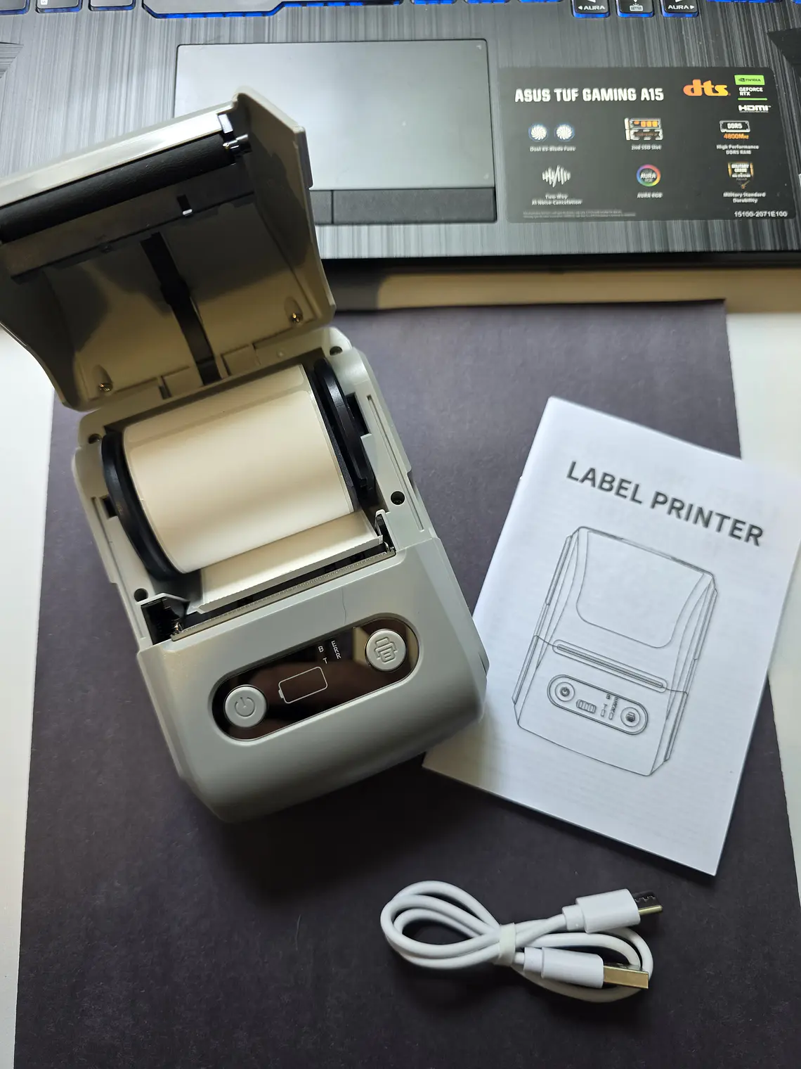 Impresora Termica Portatil bluetooth inalámbrica P1 7