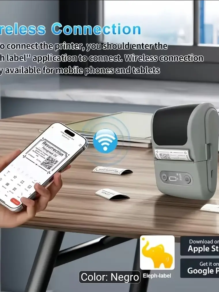Impresora Termica Portatil bluetooth inalámbrica P1 3