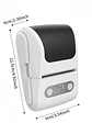 Impresora Termica Portatil bluetooth inalámbrica P1 - Miniatura 5
