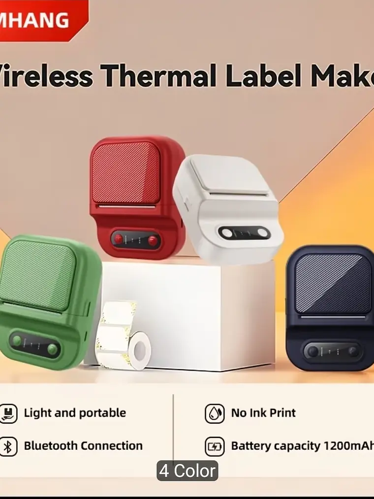 Impresora Termica Portatil bluetooth inalámbrica P2 1