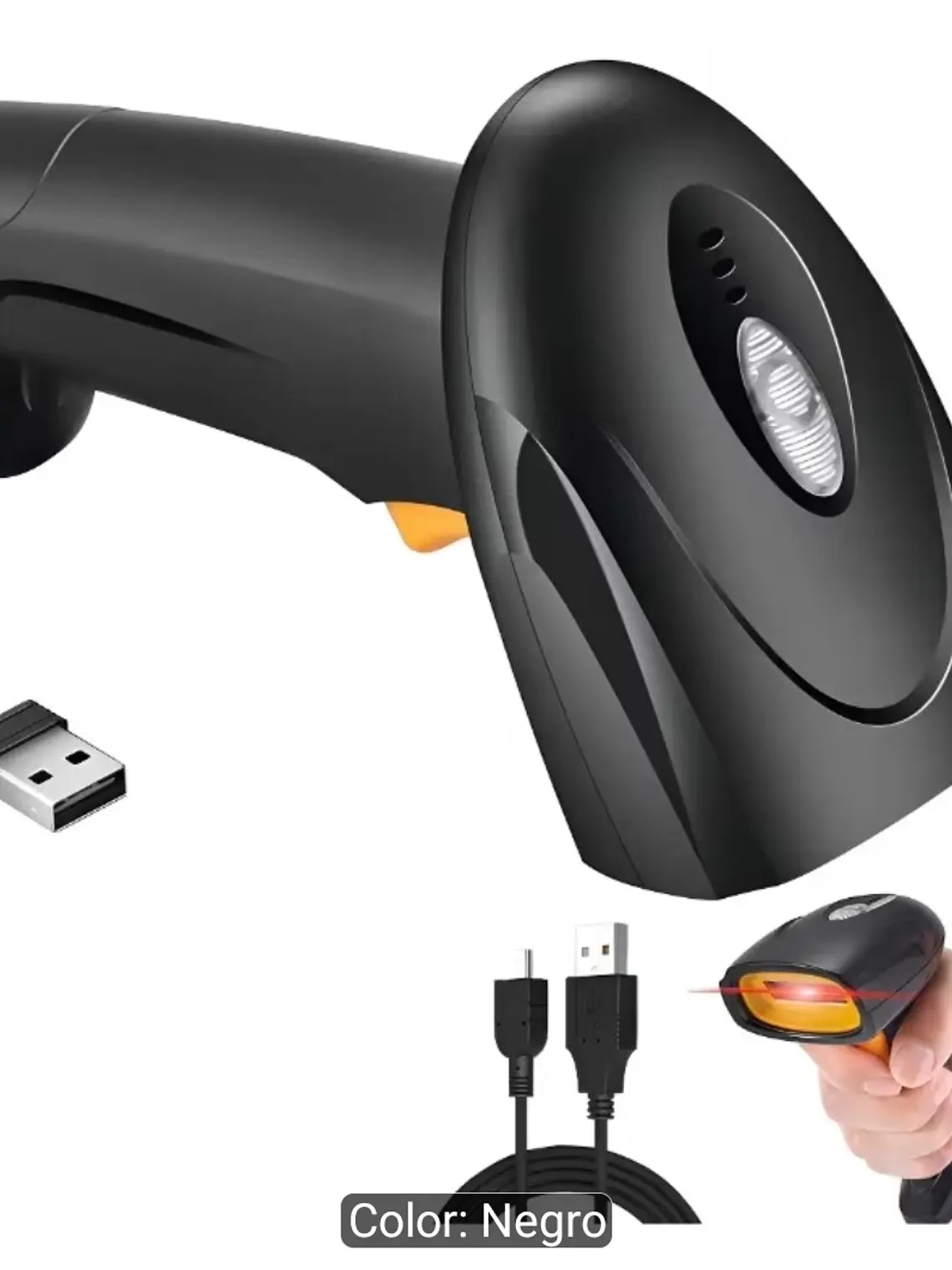 PISTOLA DE CODIGO DE BARRAS 1D Y 2D WIFI INALAMBRICA 3