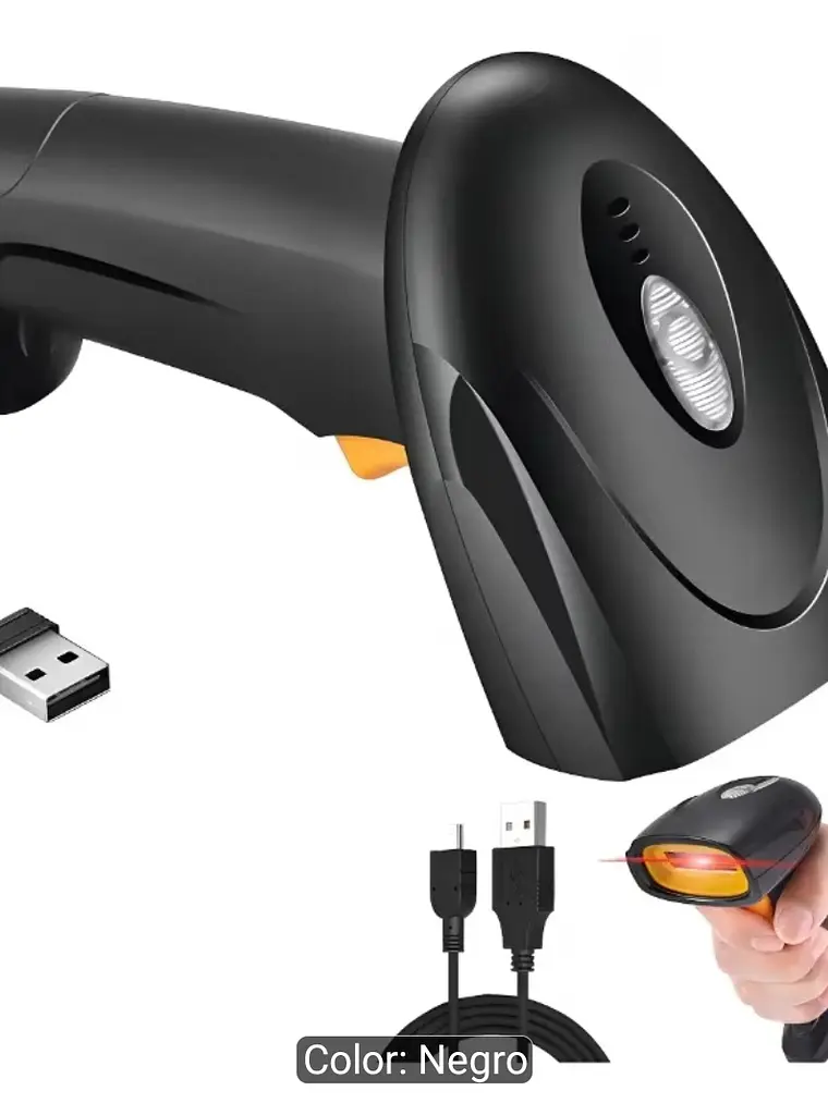 PISTOLA DE CODIGO DE BARRAS 1D Y 2D WIFI INALAMBRICA 3