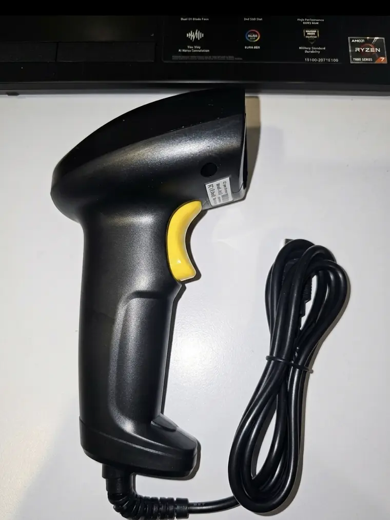PISTOLA DE CODIGO DE BARRAS 1D Y 2D CABLE USB 5
