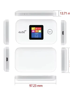 MiFi Router Inalámbrico Portátil 4G LTE advanced hotspot sim