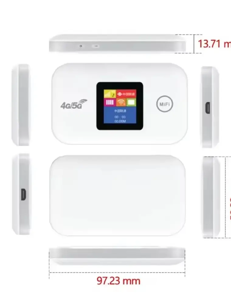 MiFi Router Inalámbrico Portátil 4G LTE advanced hotspot sim 1