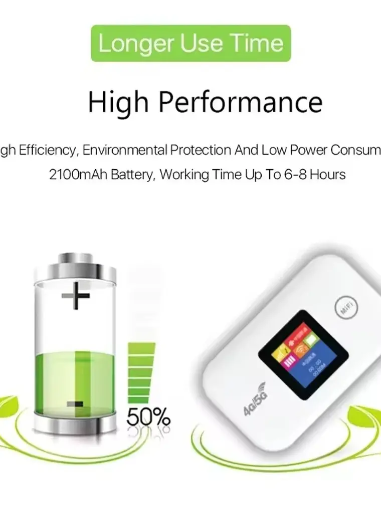 MiFi Router Inalámbrico Portátil 4G LTE advanced hotspot sim 3