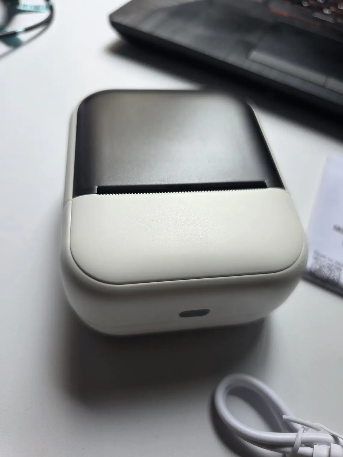 Impresora portatil Termica C50 para tatuajes papel hectografico y papel 58 mm y papel de sticker 6