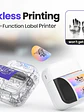 Impresora portatil Termica C50 para tatuajes papel hectografico y papel 58 mm y papel de sticker - thumbnail 2
