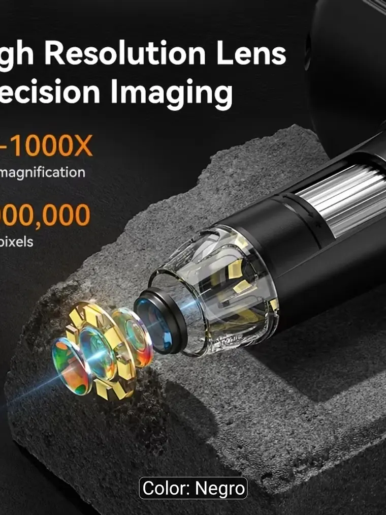 MICROSCOPIO DIGITAL LCD HD 10.92 CM ZOOM 1-1000X 8