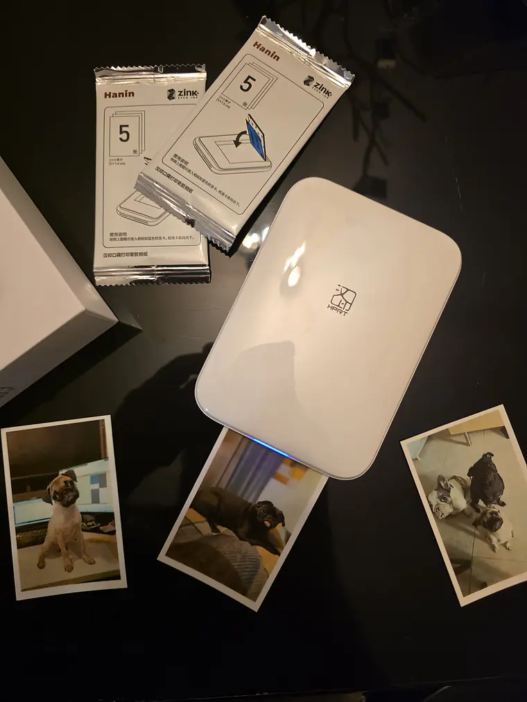 IMPRESORA PORTATIL A COLOR PARA FOTOGRAFIA BT ZINK 7