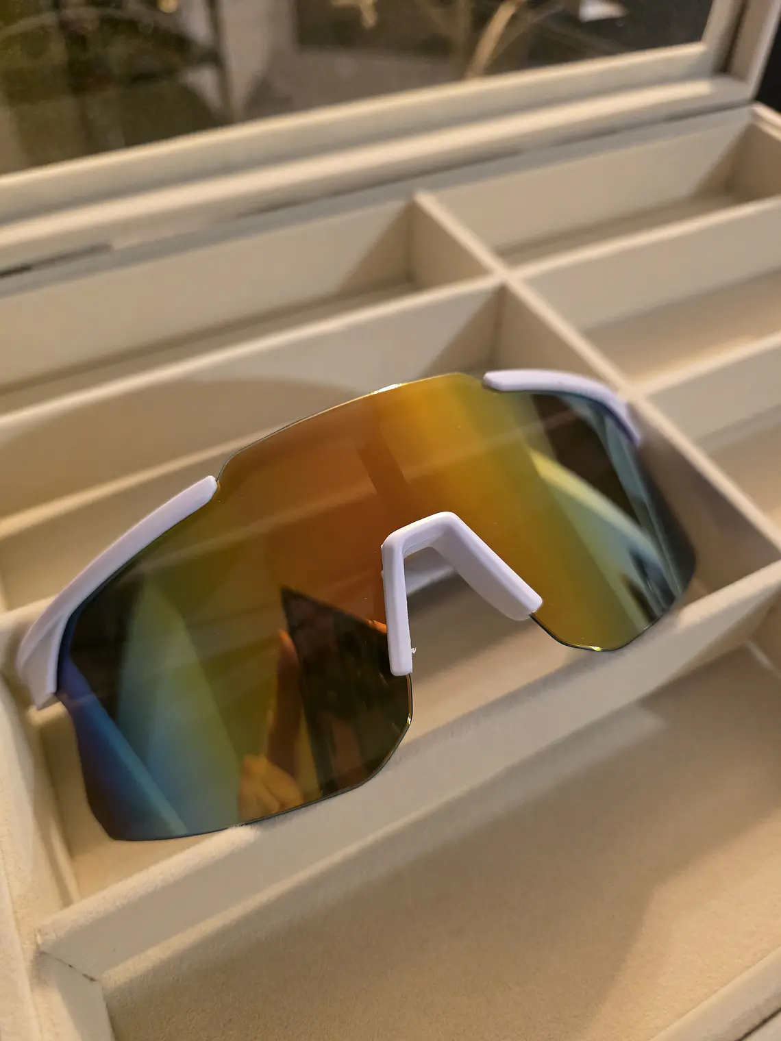 GAFAS DE SOL DEPORTIVAS BLANCAS YTTRIUM SNOW SUN 2