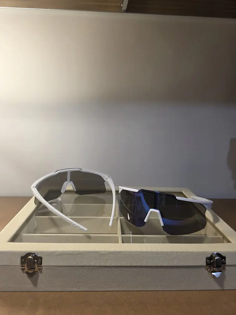 GAFAS DE SOL DEPORTIVAS BLANCAS YTTRIUM SNOW SKY 2