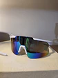 GAFAS DE SOL DEPORTIVAS BLANCAS YTTRIUM SNOW EMERALD - Miniatura 1