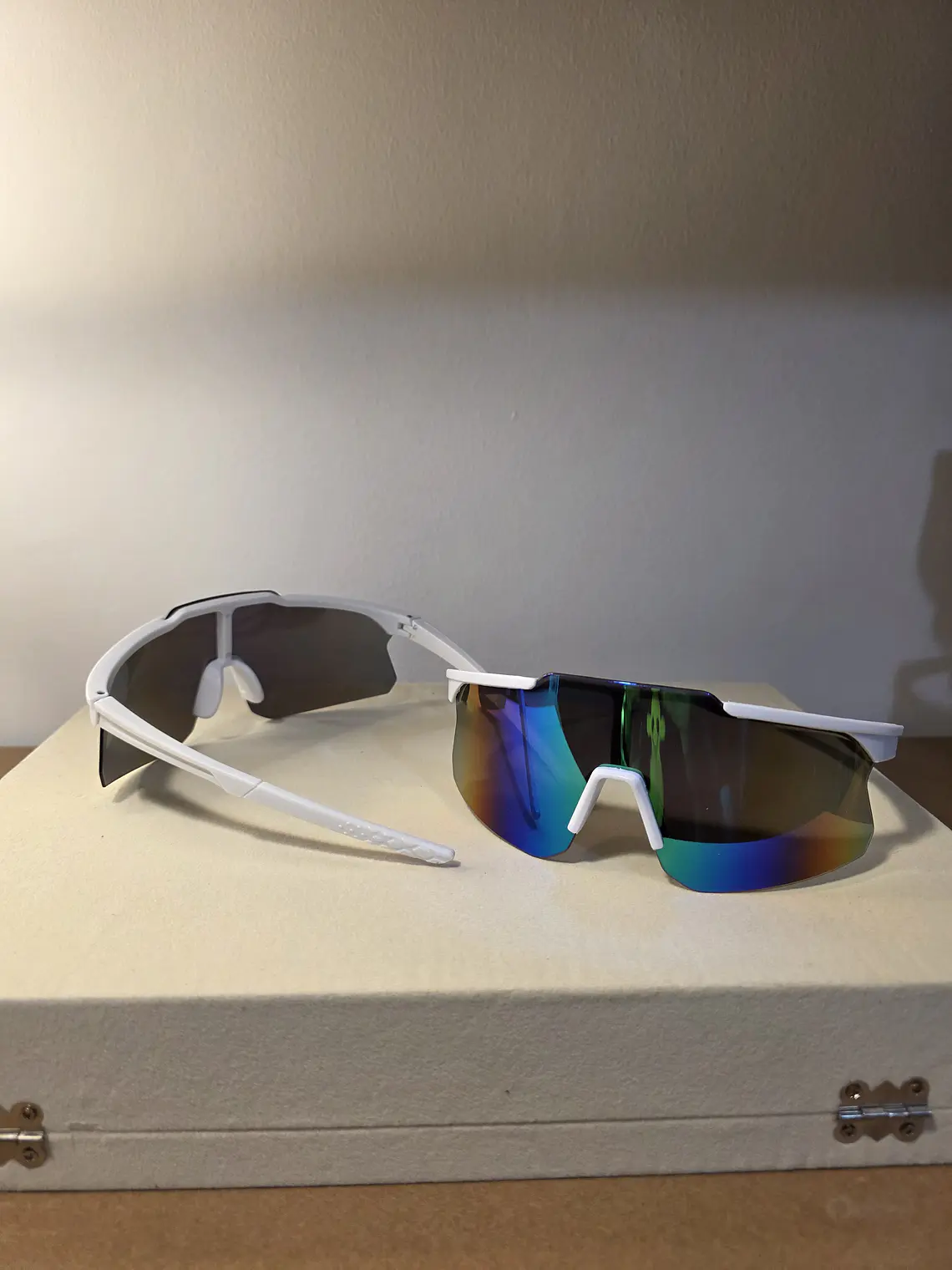 GAFAS DE SOL DEPORTIVAS BLANCAS YTTRIUM SNOW EMERALD 2