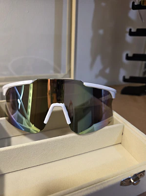 GAFAS DE SOL DEPORTIVAS BLANCAS YTTRIUM SNOW STONE
