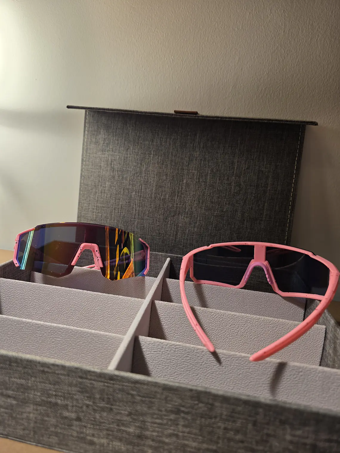GAFAS DE SOL DEPORTIVAS ROSADAS YTTRIUM PANTER SHADE LIMITED EDITION 2