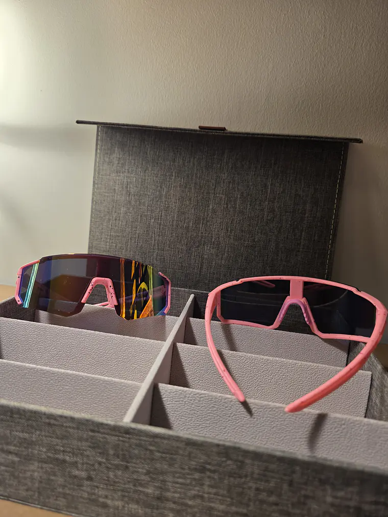 GAFAS DE SOL DEPORTIVAS ROSADAS YTTRIUM PANTER SHADE LIMITED EDITION 2