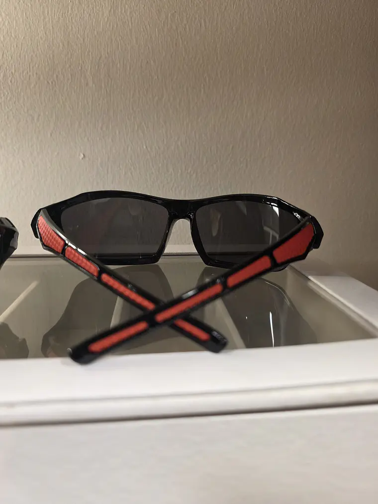 GAFAS DEPORTIVAS APEX RIDE BLACK & RED DARK 1