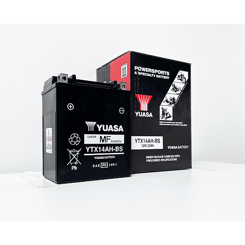 Batería de Moto Yuasa YTX14AH-BS