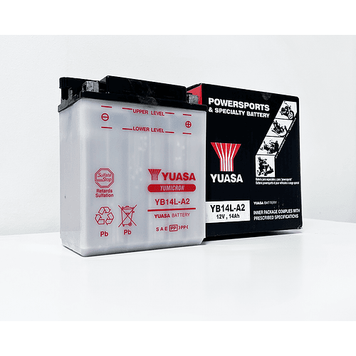 Batería de moto Yuasa YB14L-A2