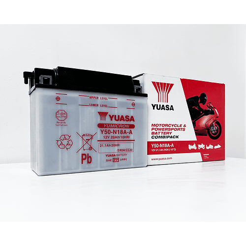 Batería de moto Yuasa Y50-N18A-A