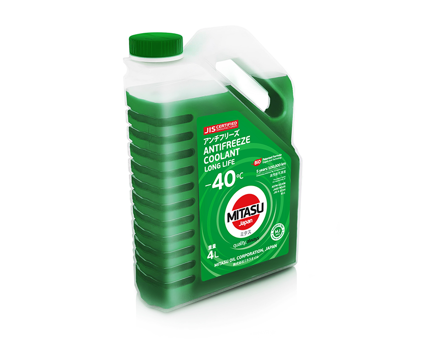 Coolant Refrigerante Anticongelante Mitasu Verde 4L