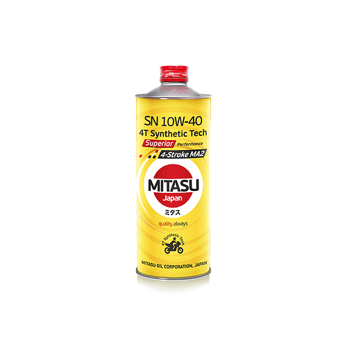 Aceite Mitasu 10w40 4 Tiempos Moto